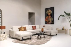 Outlet XOOON Denver Hoekbank Grijs