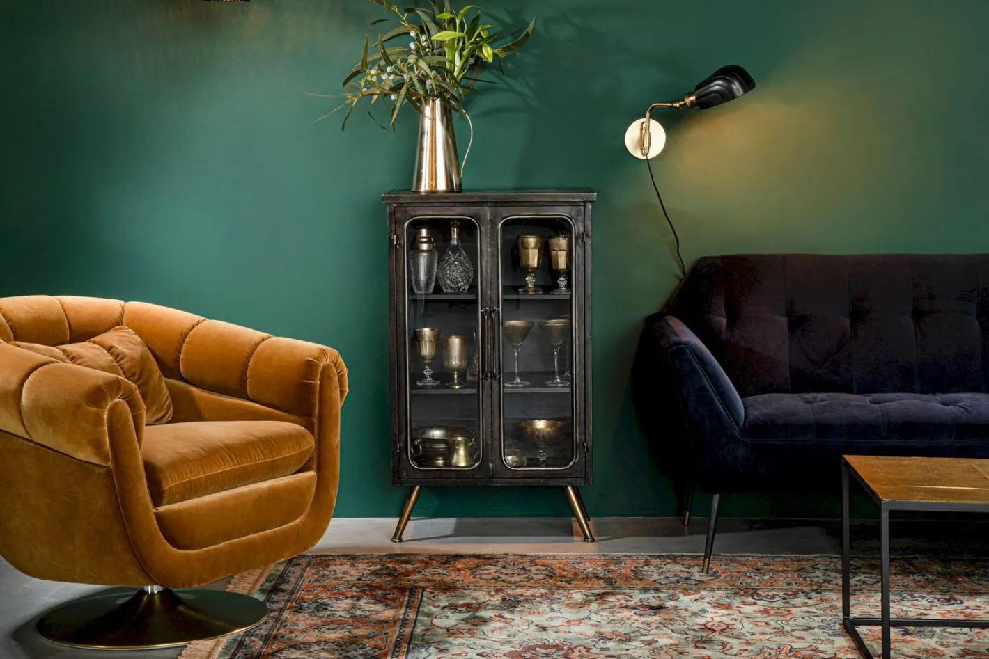 New Dutchbone Denza Opbergkast Vintage
