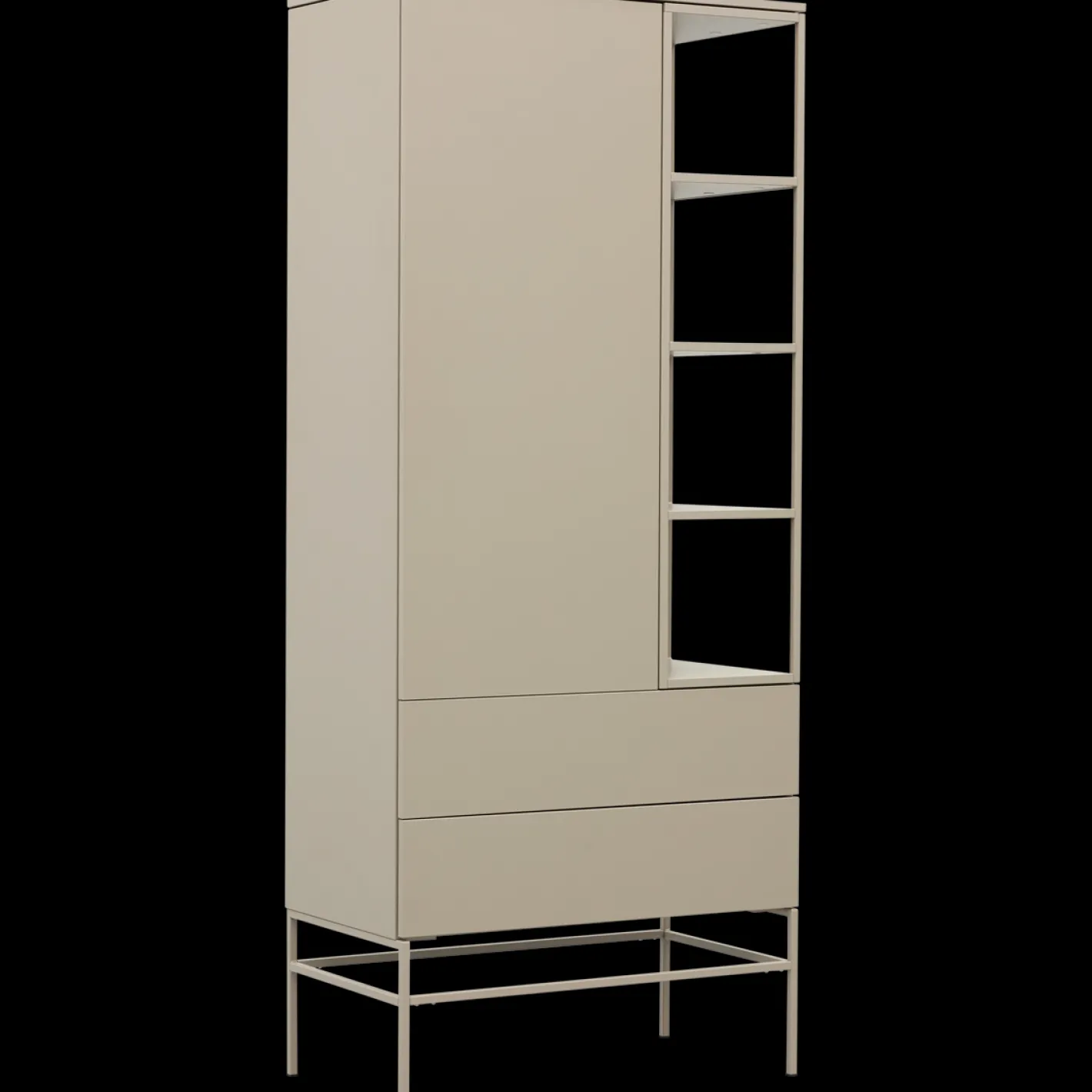 Discount Trendhopper Deva Wandkast Stonegrey