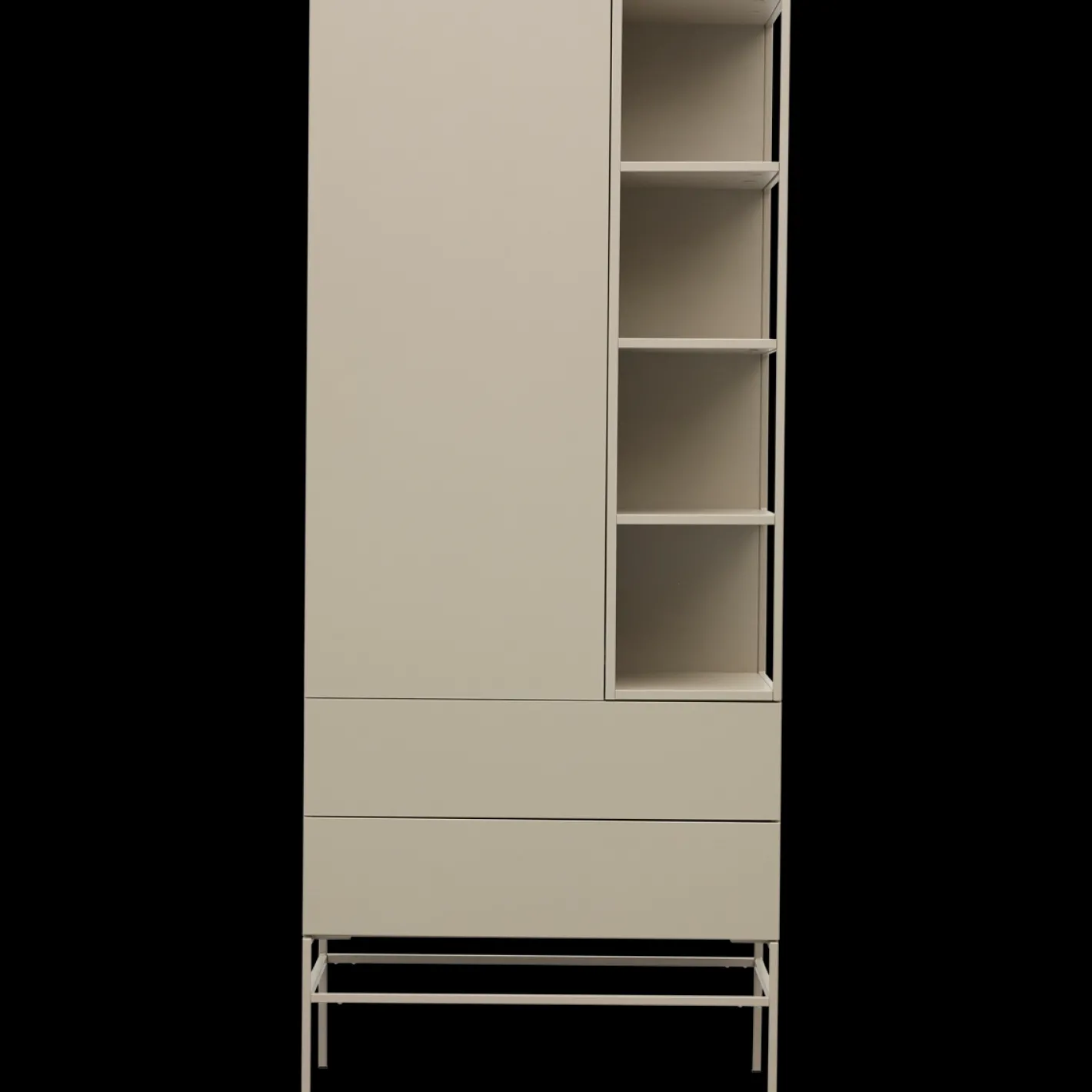 Discount Trendhopper Deva Wandkast Stonegrey