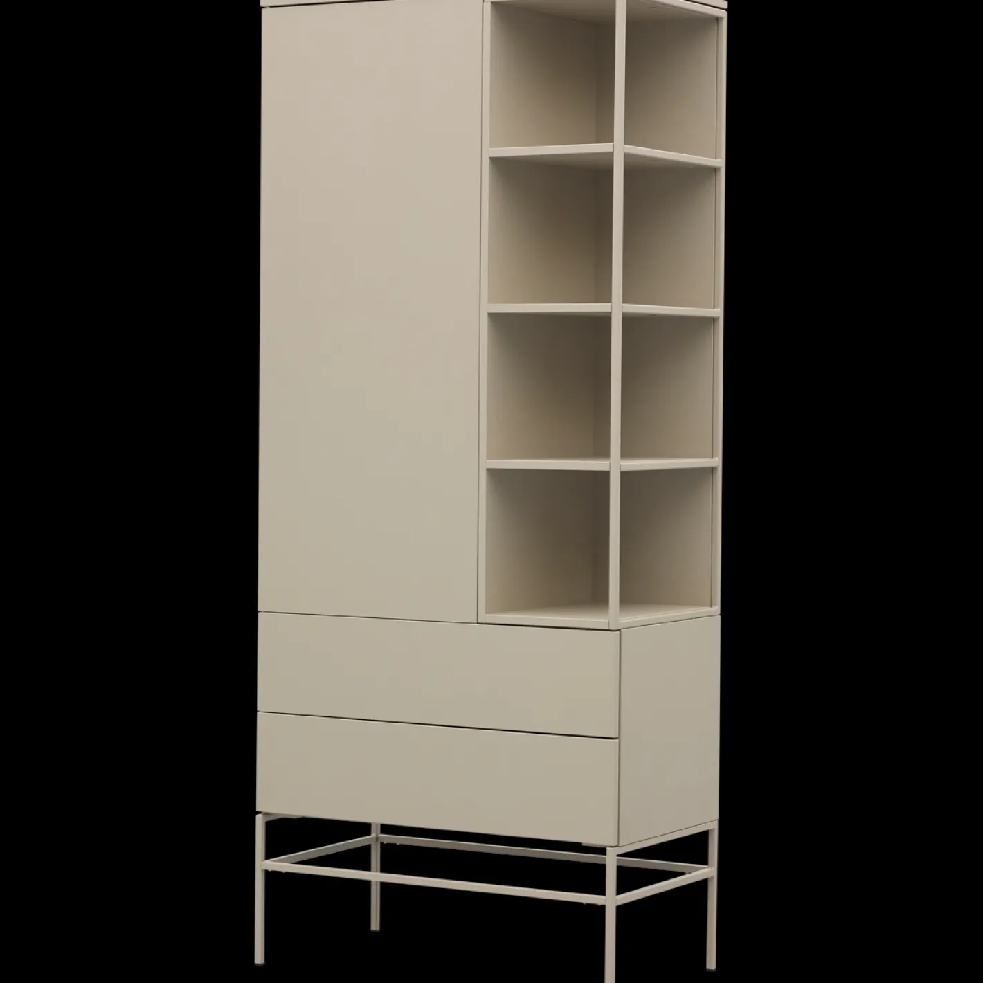 Discount Trendhopper Deva Wandkast Stonegrey