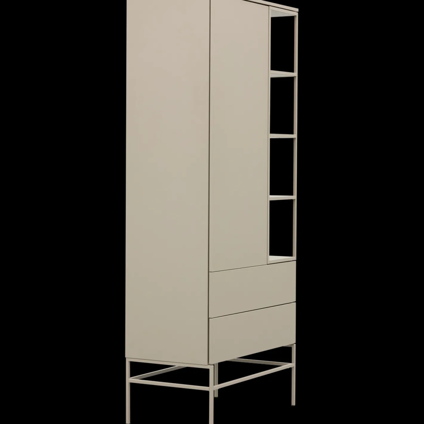 Discount Trendhopper Deva Wandkast Stonegrey