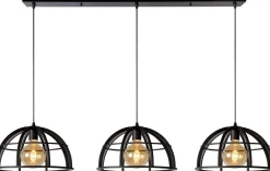 Outlet Lucide Dikra Hanglamp Zwart