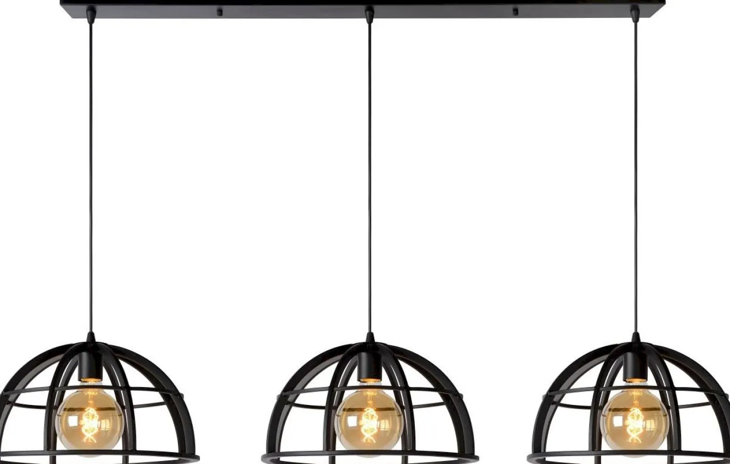 Outlet Lucide Dikra Hanglamp Zwart