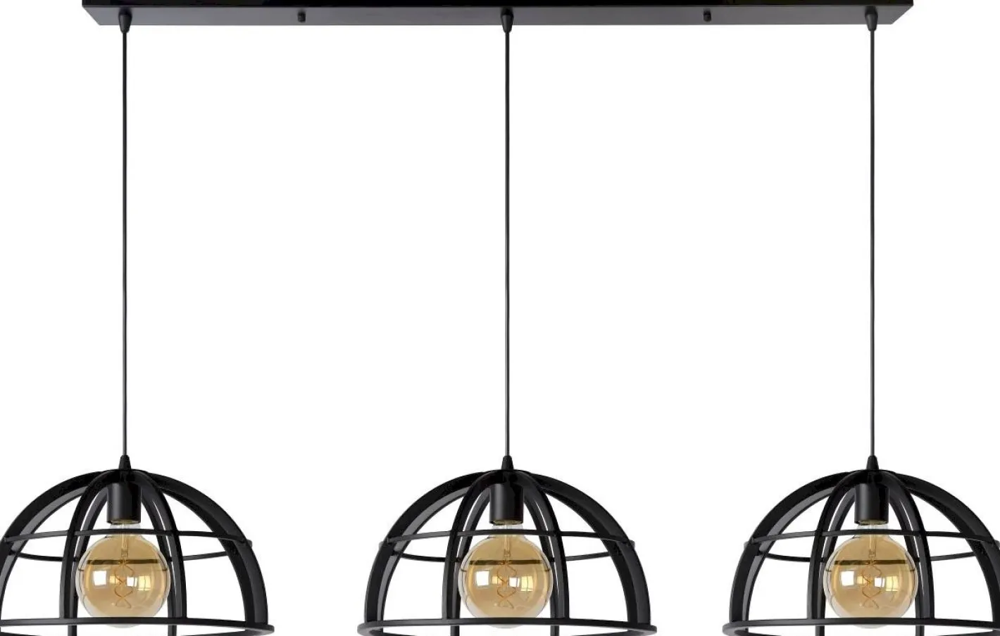 Outlet Lucide Dikra Hanglamp Zwart