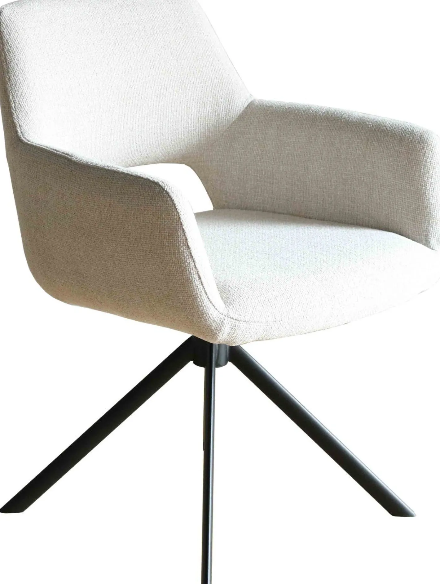 New Eijerkamp Collectie Dima Eetkamerstoel Beige, Black