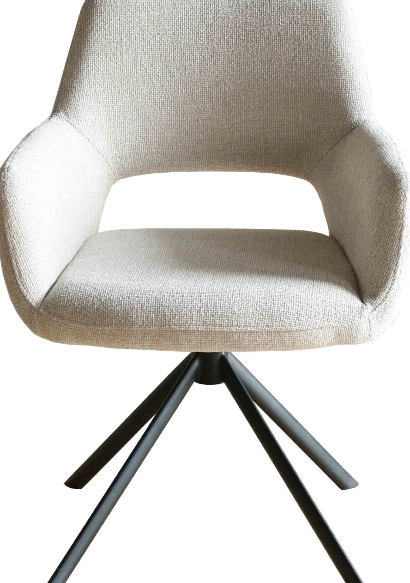 New Eijerkamp Collectie Dima Eetkamerstoel Beige, Black