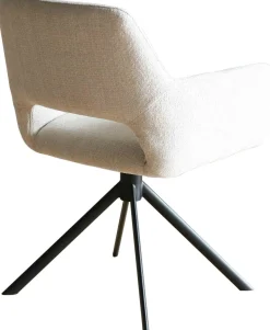 New Eijerkamp Collectie Dima Eetkamerstoel Beige, Black