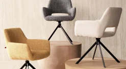 New Eijerkamp Collectie Dima Eetkamerstoel Ochre