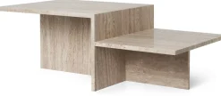 Ferm Living Distinct Salontafel Travertine