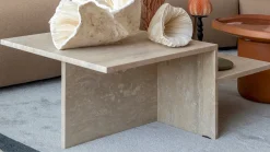 Ferm Living Distinct Salontafel Travertine
