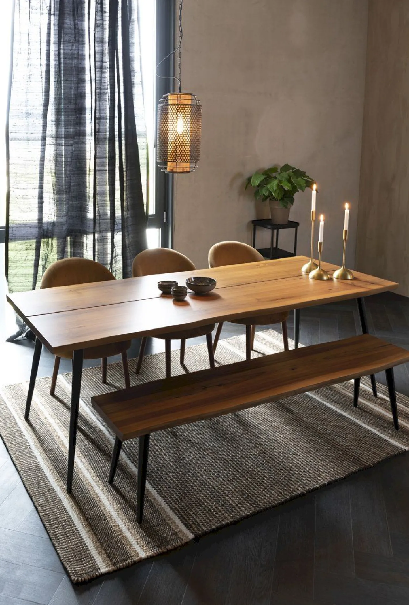 Hot Dutchbone Djahe Vloerkleed Brown