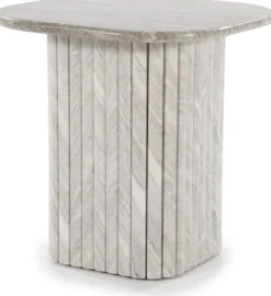 Clearance By Boo Dorique Bijzettafel Wit, Grijs