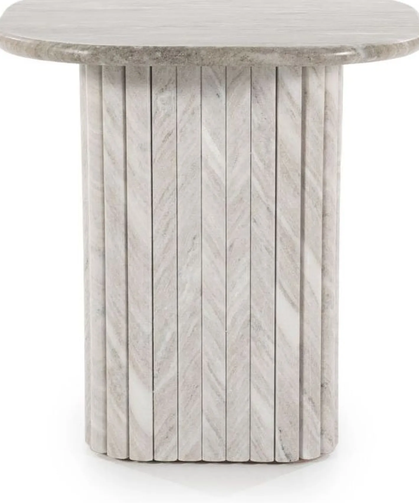 Clearance By Boo Dorique Bijzettafel Wit, Grijs