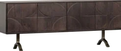 Clearance WOOOD Draw Dressoir Walnut
