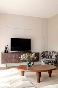 Clearance WOOOD Draw Dressoir Walnut