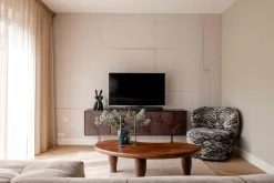 Clearance WOOOD Draw Dressoir Walnut