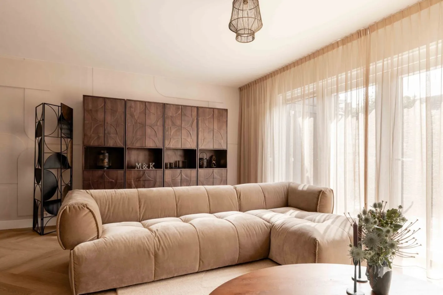 Hot WOOOD Draw Opbergkast Walnut