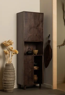 Hot WOOOD Draw Opbergkast Walnut