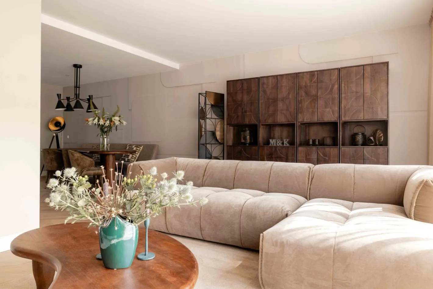 Hot WOOOD Draw Opbergkast Walnut