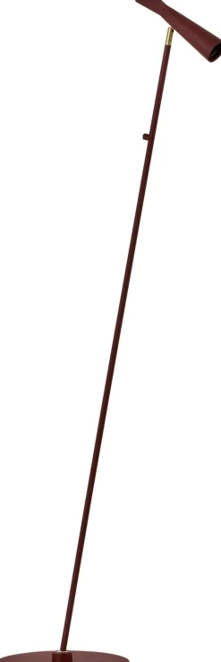 Sale Montèl Dua Vloerlamp Mat Rood