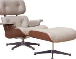 Online Vitra Eames Lounge Chair & Hocker Sand Sable