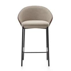 Outlet Kave Home Eamy Laag Barstoel Bruin