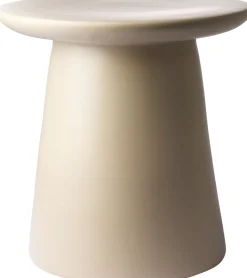 Sale HKLIVING Earthenware M Bijzettafel Naturel, Cream