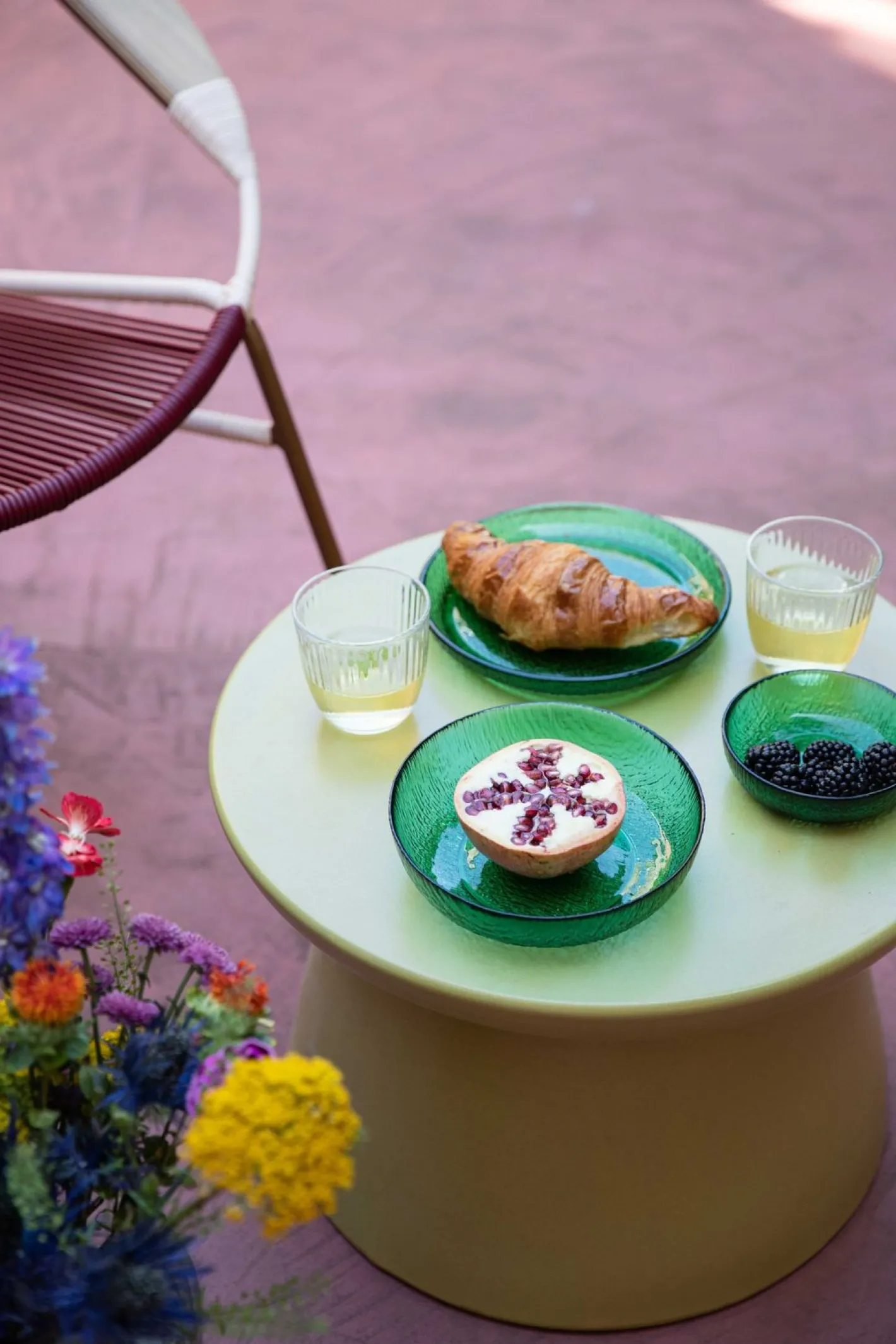 Best HKLIVING Earthenware XL Bijzettafel Green