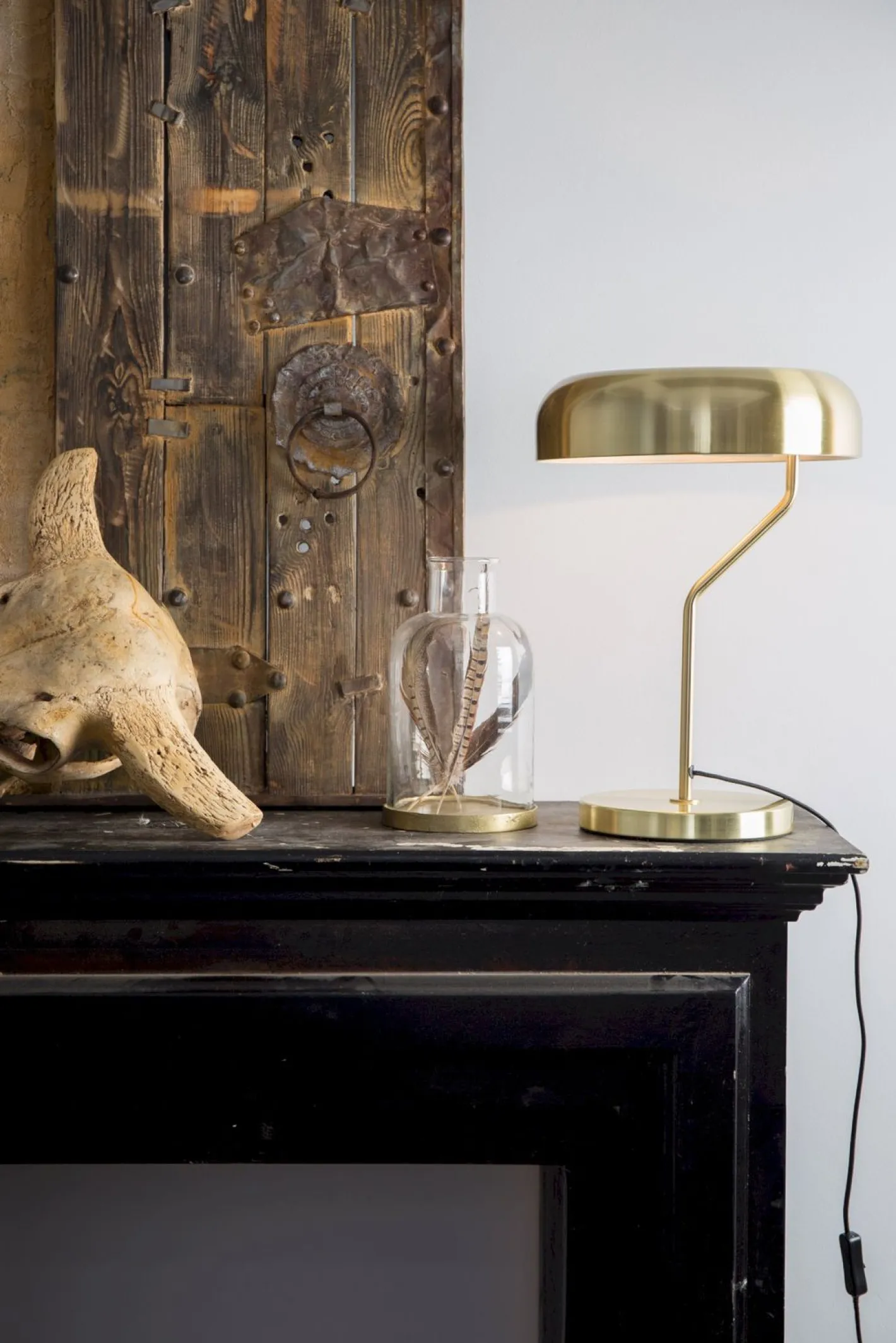 Clearance Dutchbone Eclipse Tafellamp Brass