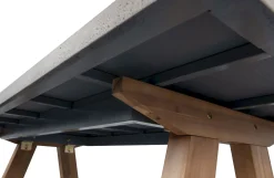 Outlet WOOOD Eef Eettafel Grijs