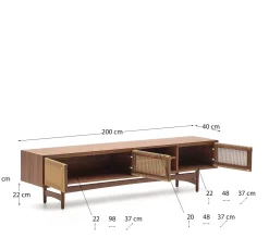 Sale Kave Home Elan Tv-meubel Bruin