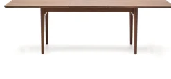 Discount Kave Home Elan Uitschuifbare Eettafel Bruin