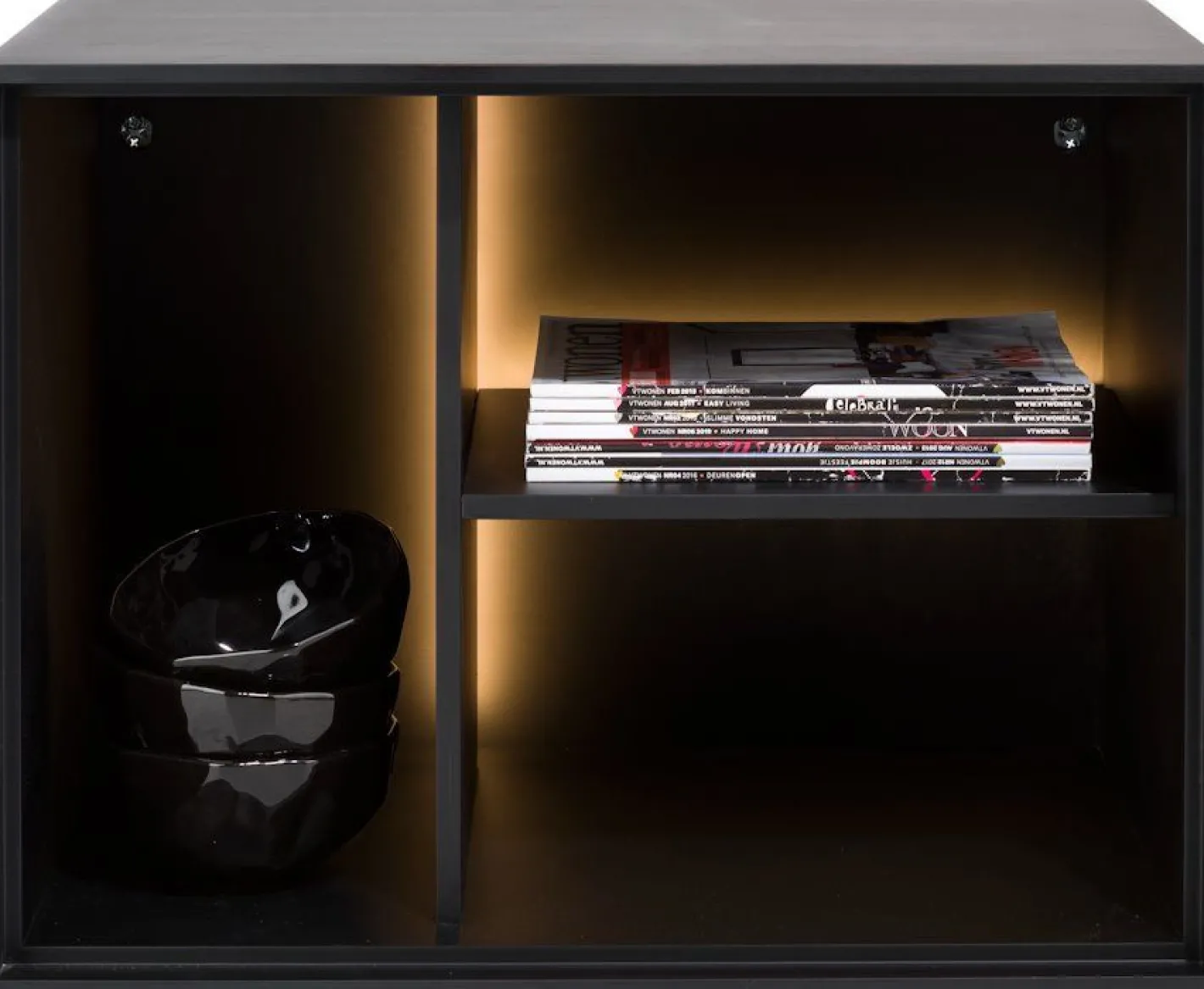 Outlet XOOON Elements 3 niches Kast Off Black