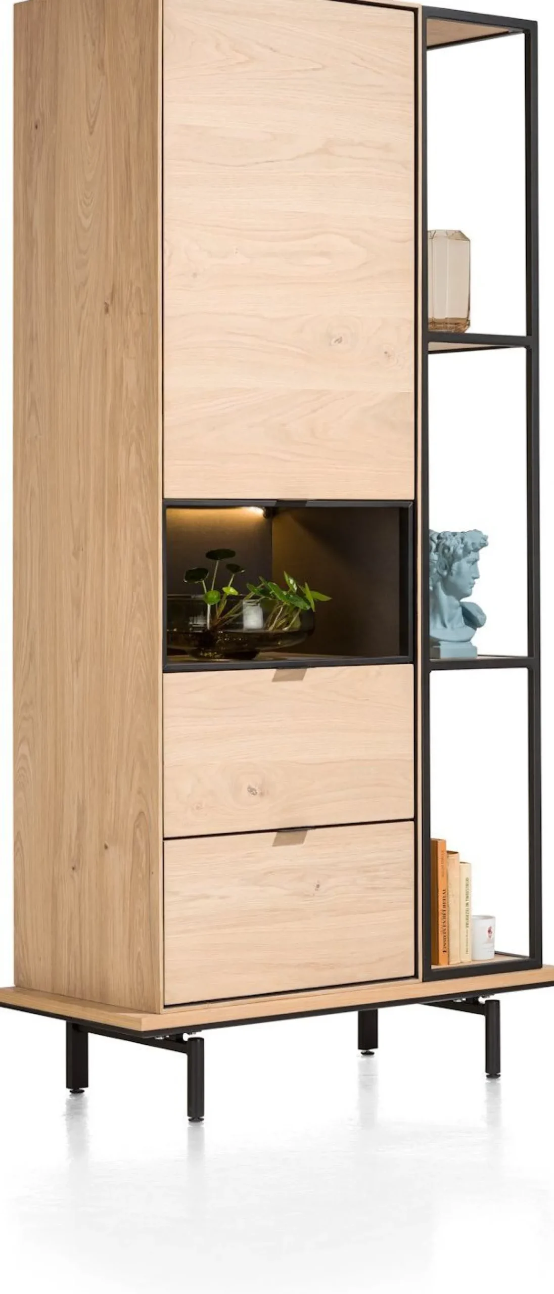 New XOOON Elements 3-niches Boekenkast Natural