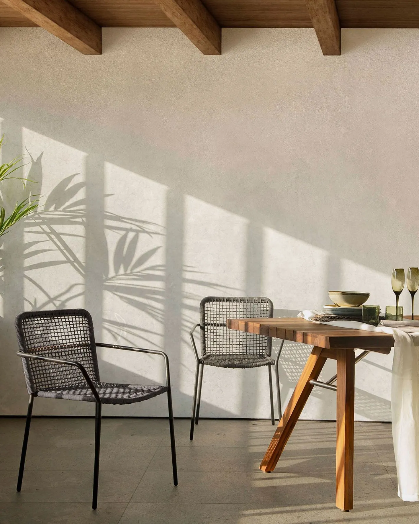 Sale Kave Home Ellen Tuinstoel Zwart