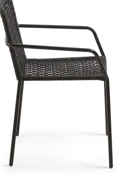Sale Kave Home Ellen Tuinstoel Zwart