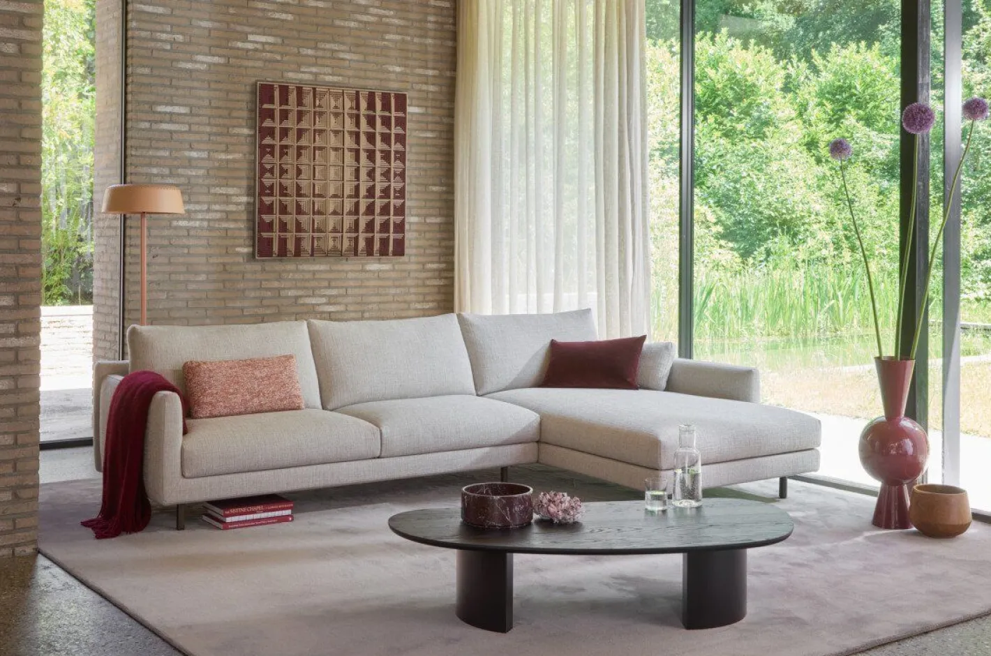 Sale Design on Stock Elliot Hoekbank Beige