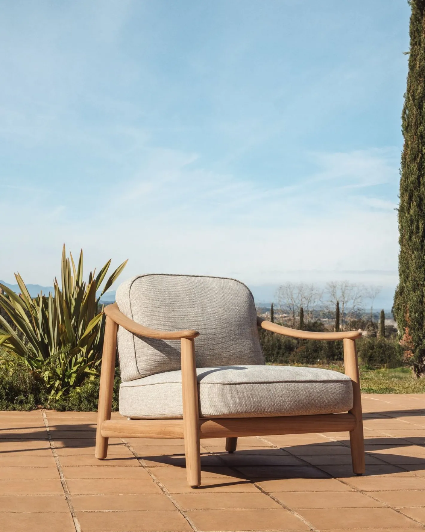 Hot Kave Home Elunda Outdoor Fauteuil Naturel
