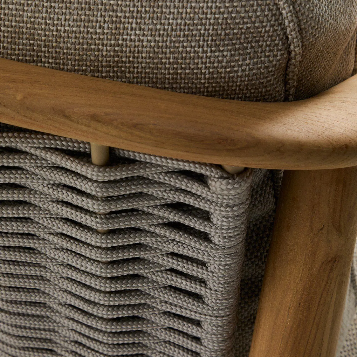 New Kave Home Elunda Tuinbank Naturel