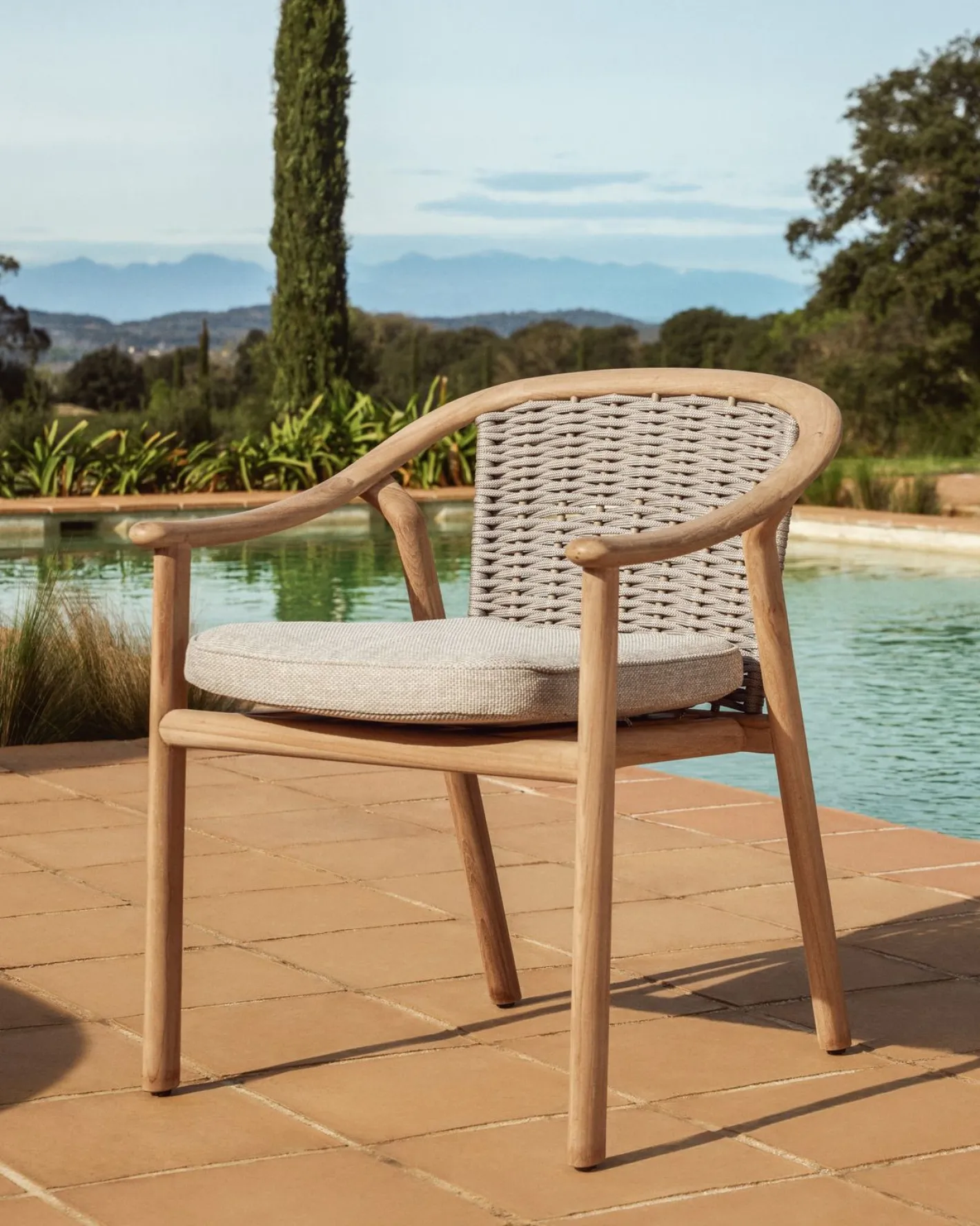 Sale Kave Home Elunda Tuinstoel Naturel