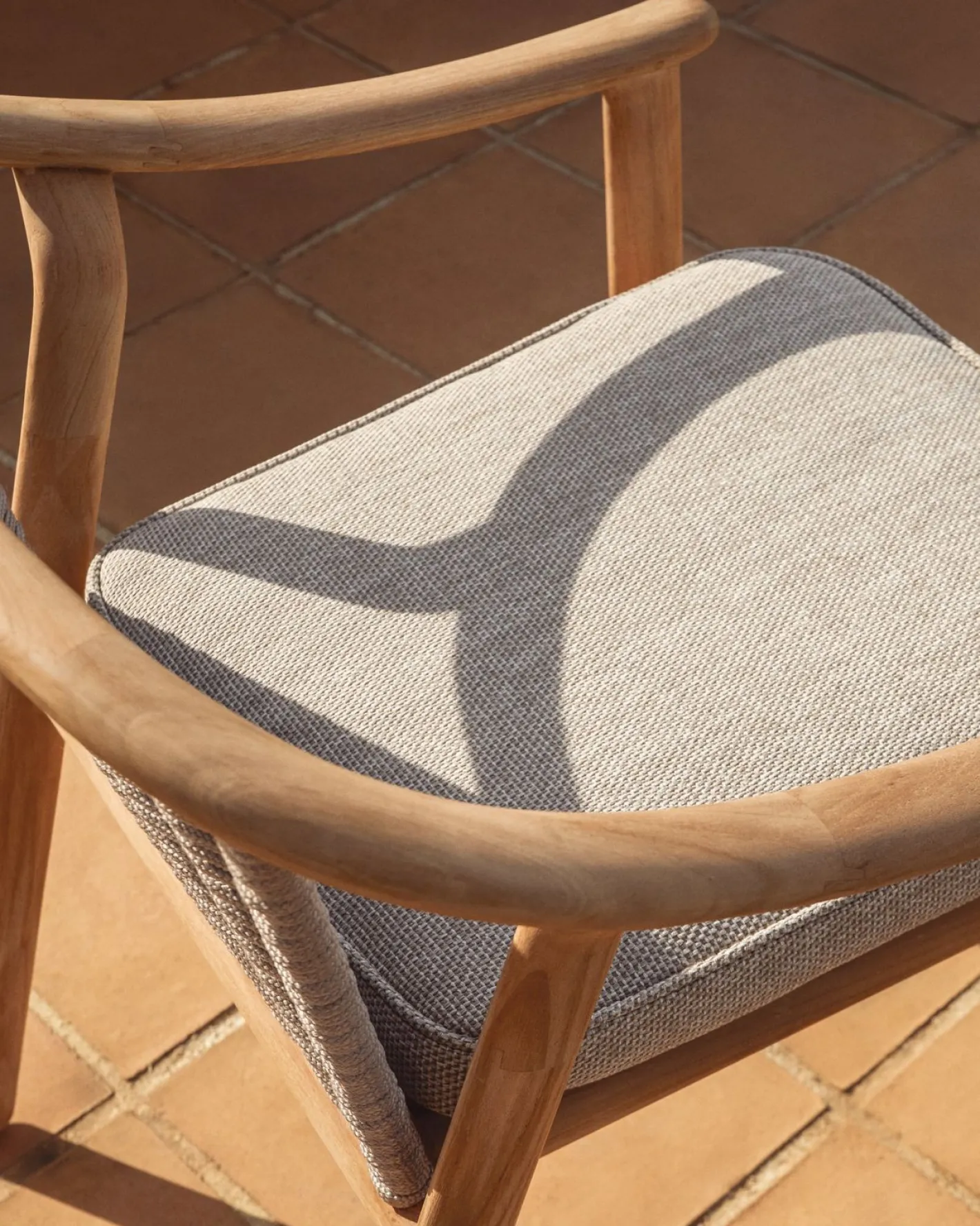 Sale Kave Home Elunda Tuinstoel Naturel