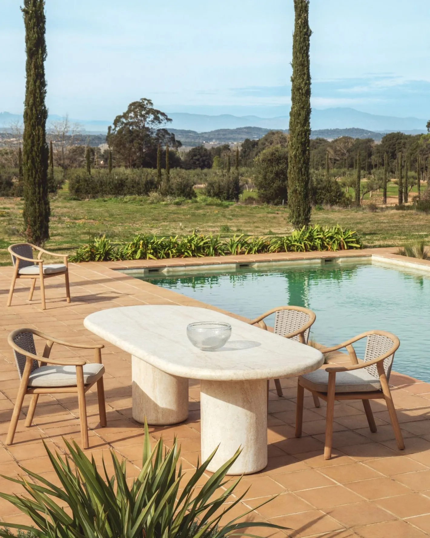Sale Kave Home Elunda Tuinstoel Naturel