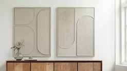 Outlet MUST Living Elyn Wanddecoratie Cream