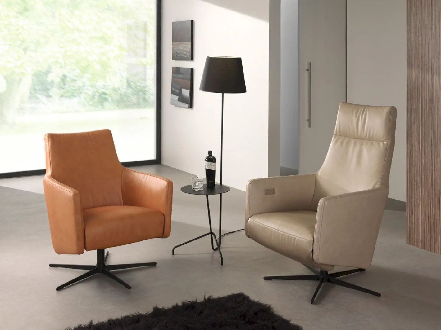 Outlet Eijerkamp Collectie Equipe Fauteuil Zwart