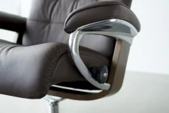 Online Stressless Erik M Relaxfauteuil + Hocker Cognac