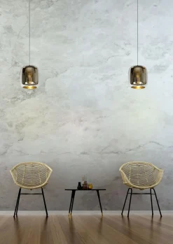 Discount Lucide Eryn Hanglamp Chroom, Goud