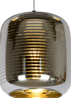Discount Lucide Eryn Hanglamp Chroom, Goud