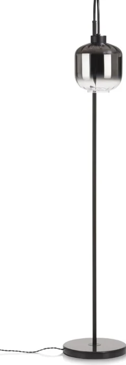 New COCO maison Essex Vloerlamp Zwart, Antraciet