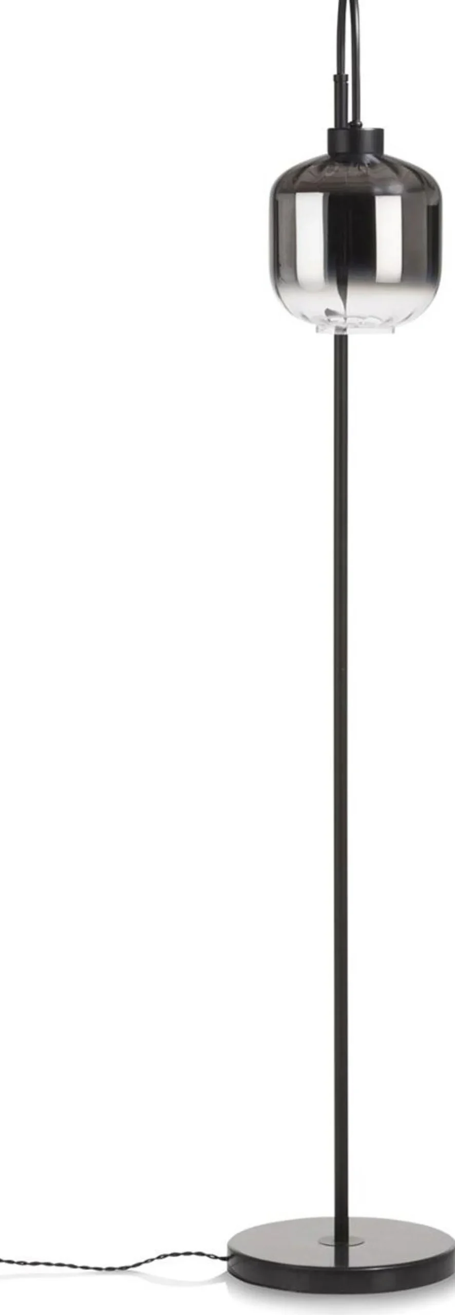 New COCO maison Essex Vloerlamp Zwart, Antraciet